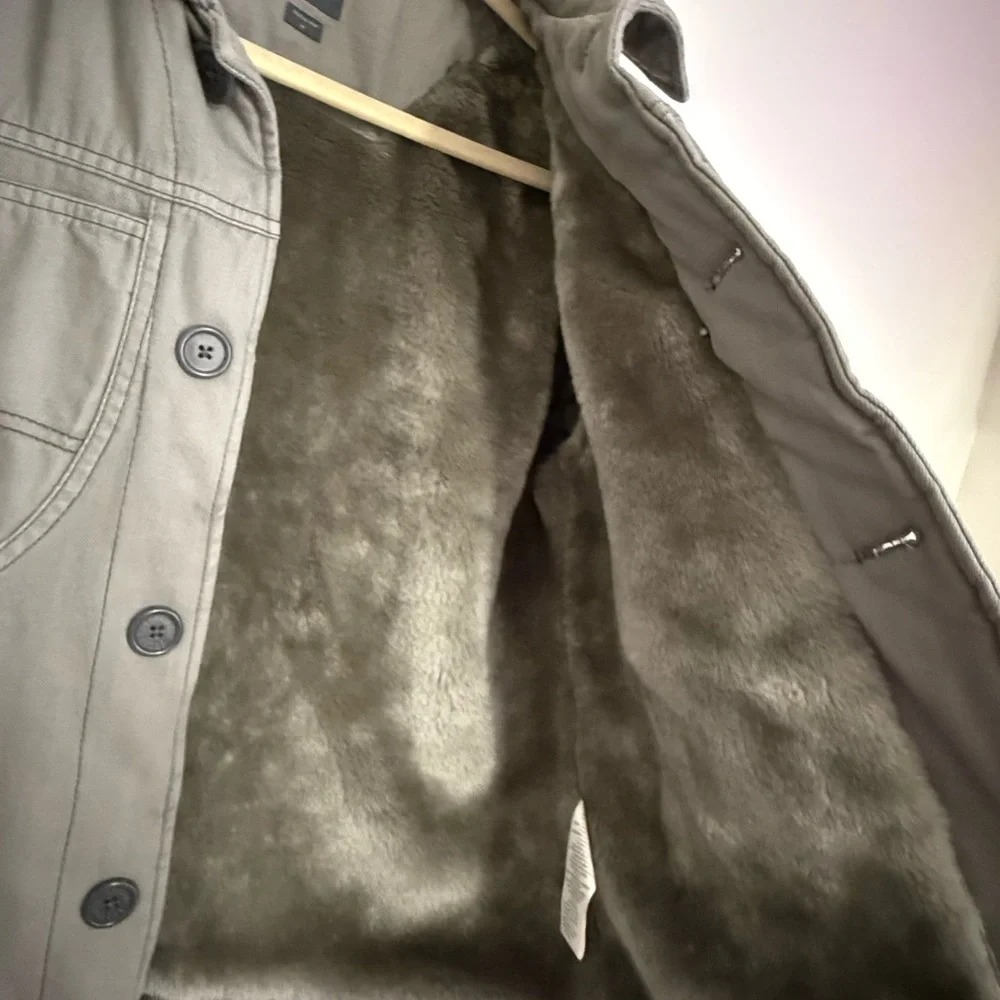 Armani Exchange Men's Taupe Jacket - Picture 4 of 5